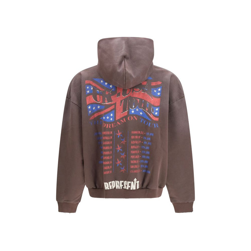 Represent Brauner Baumwoll-Sweatshirt