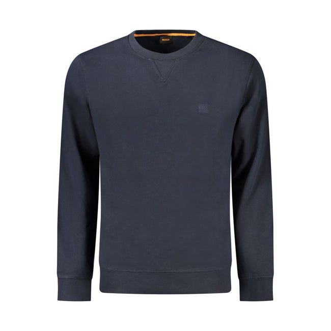 Hugo Boss Blu Baumwoll-Sweatshirt für Herren
