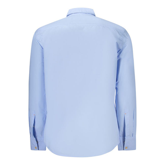 Hugo Boss Azzurro Baumwollhemd für Herren