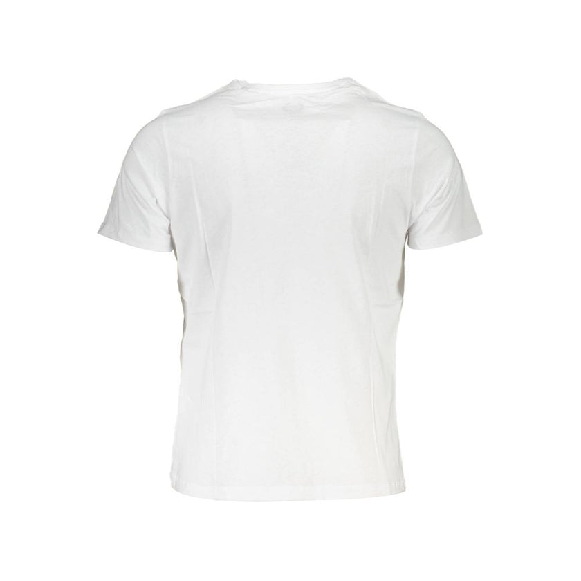 Gianmarco Venturi Weißes Baumwoll-T-Shirt für Herren