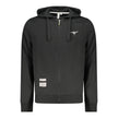 Accademia Militare Schwarzer Herren-Hoodie aus Baumwolle