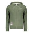 Accademia Militare Verde Baumwoll-Kapuzenpullover für Herren