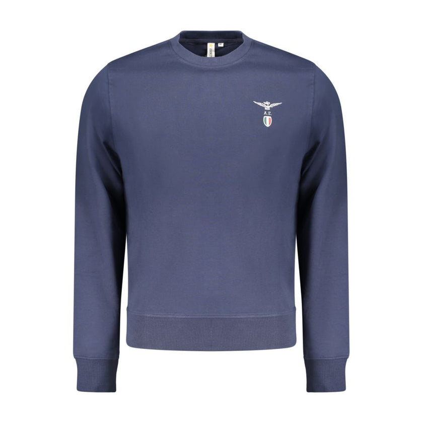 Accademia Militare Blaues Baumwoll-Sweatshirt für Herren