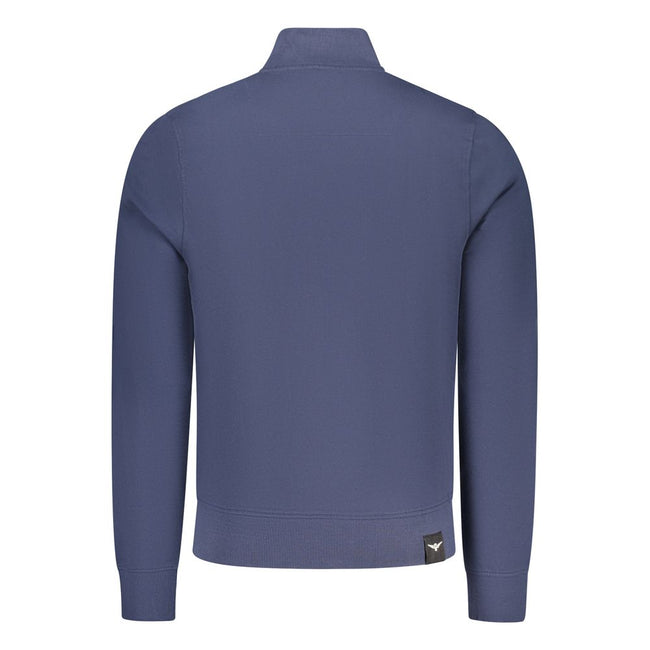 Accademia Militare Blaues Baumwoll-Sweatshirt für Herren