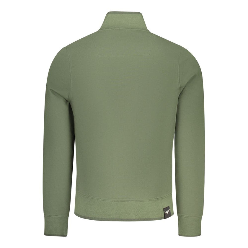 Accademia Militare Verde Baumwoll-Sweatshirt für Herren