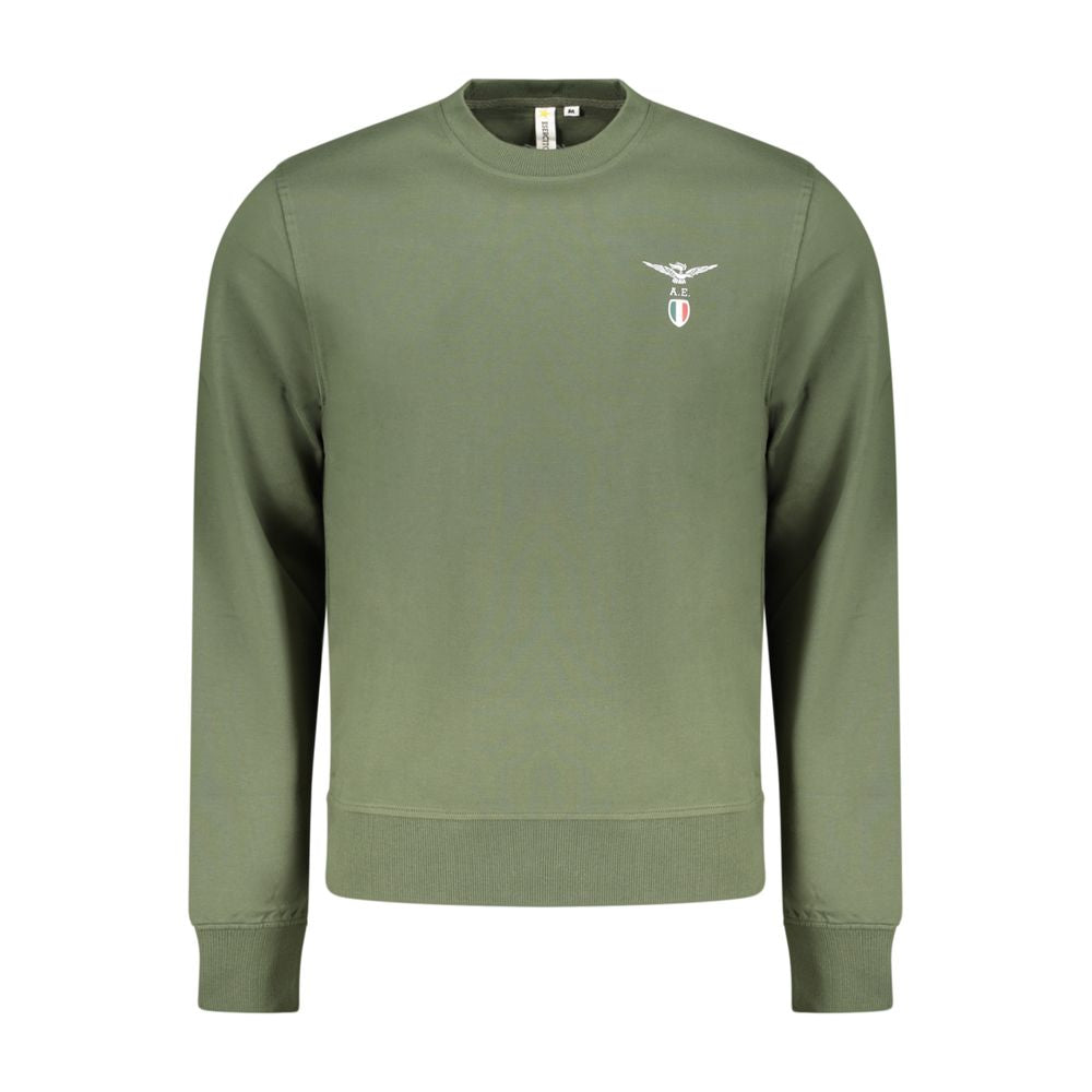 Accademia Militare Schwarzer Baumwoll-Sweatshirt