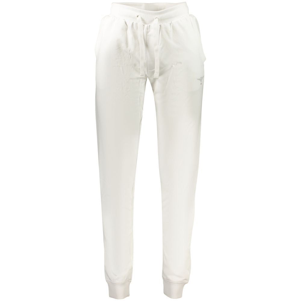 Accademia Militare Weiße Herrenhose aus Baumwolle