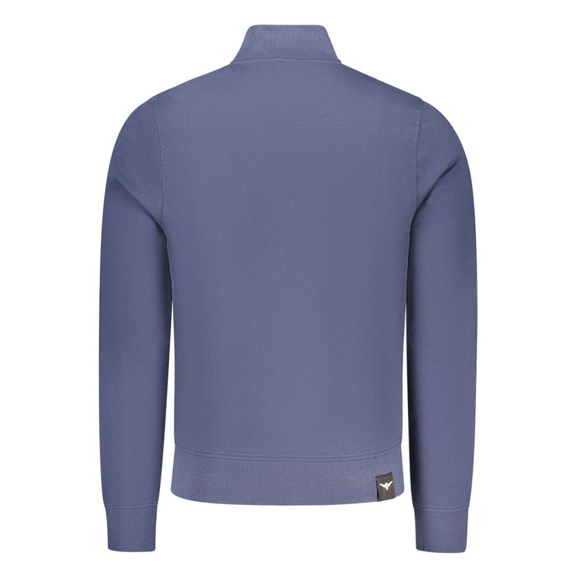 Accademia Militare Blauer Baumwoll-Sweatshirt für Herren