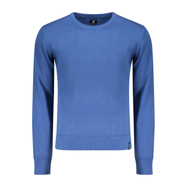 U.S. Grand Polo Blauer Baumwollpullover für Herren