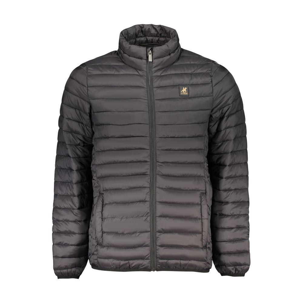 U.S. Grand Polo Schwarze Herrenjacke aus Polyester
