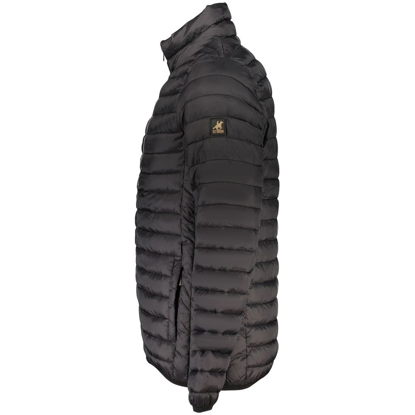 U.S. Grand Polo Schwarze Herrenjacke aus Polyamid