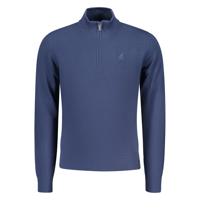 U.S. Grand Polo Blauer Baumwollpullover für Herren