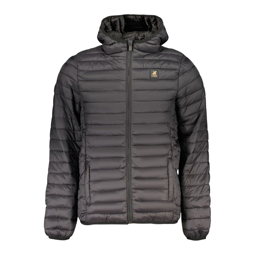 U.S. Grand Polo Schwarze Herrenjacke aus Polyester