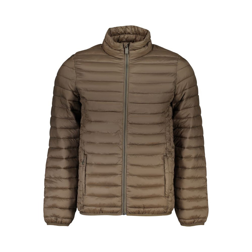U.S. Grand Polo Braune Herrenjacke aus Polyester