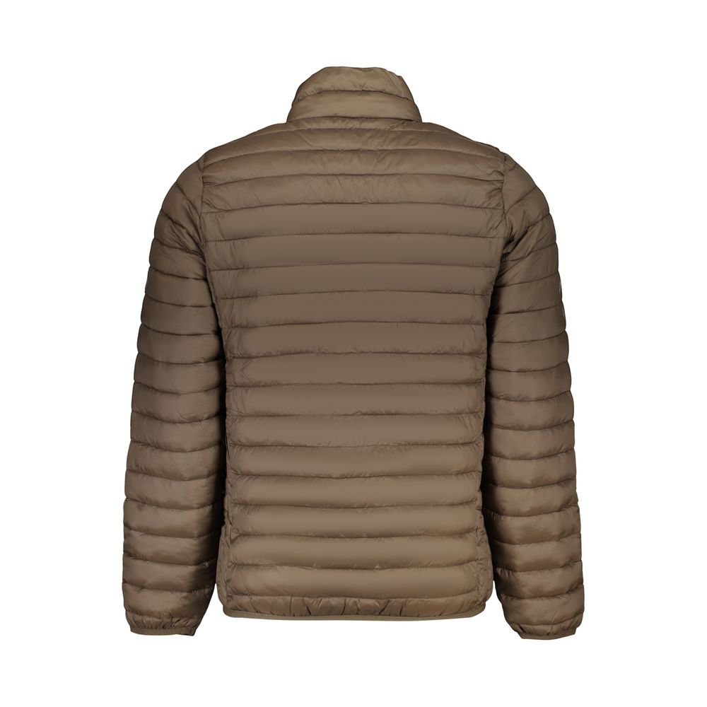 U.S. Grand Polo Braune Herrenjacke aus Polyester
