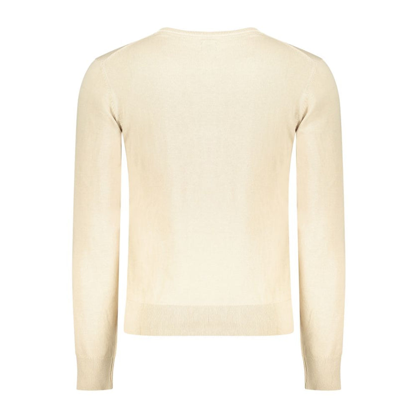 U.S. Grand Polo Beiger Baumwollpullover für Herren