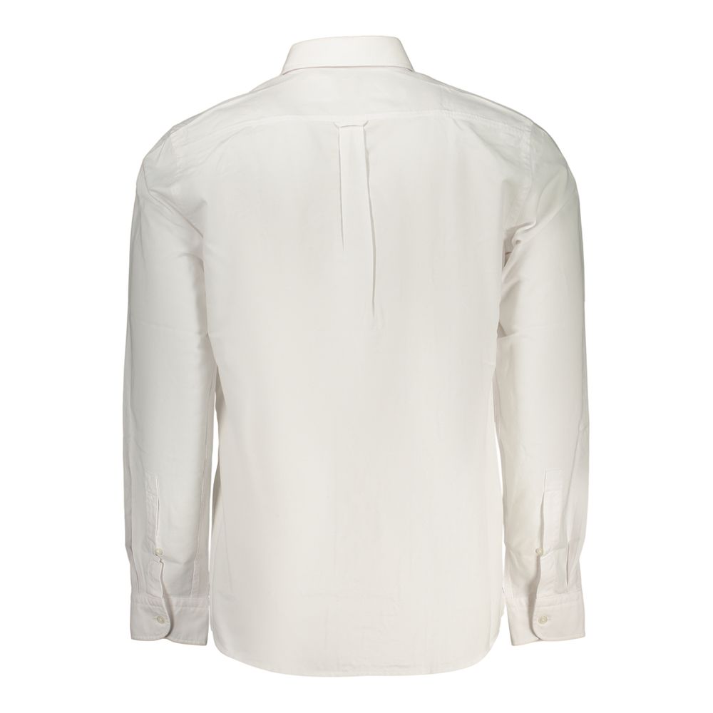 Hugo Boss Men's White Cotton Shirt