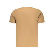 Pepe Jeans Marrone Baumwoll-T-Shirt für Herren mit ikonischem Logo und nachhaltigem Design