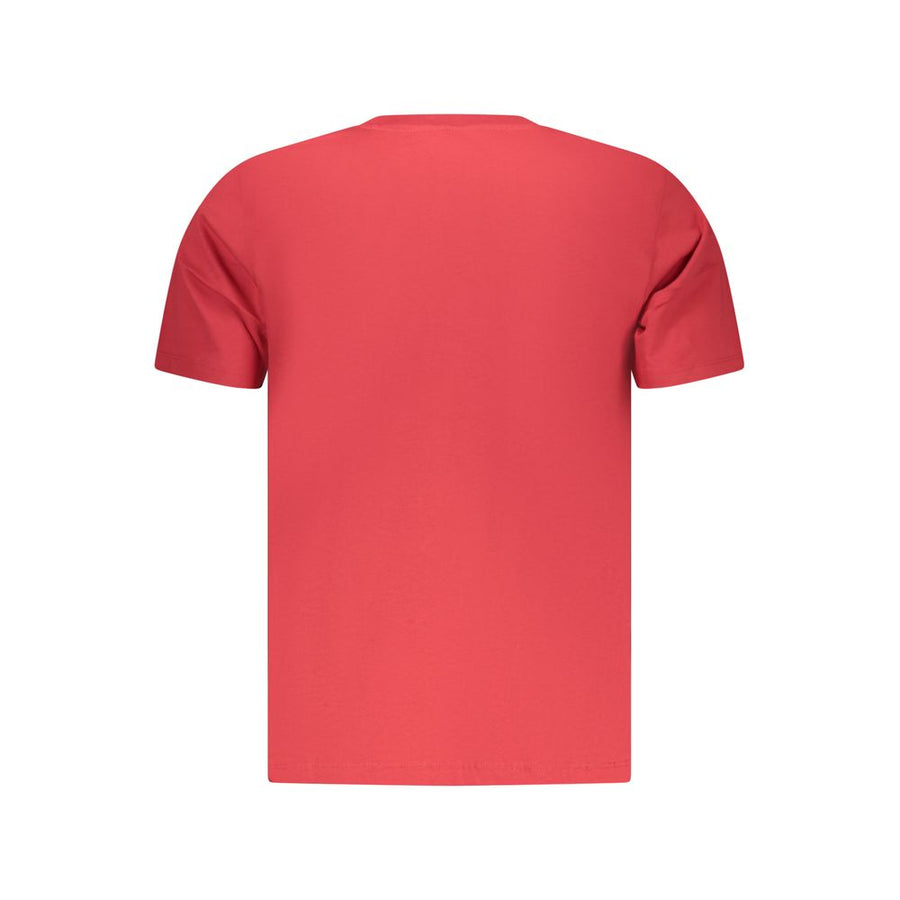 Pepe Jeans Men's Rosso Cotton T-Shirt