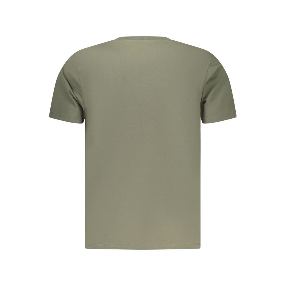 Men's Pepe Jeans Green Cotton T-Shirt