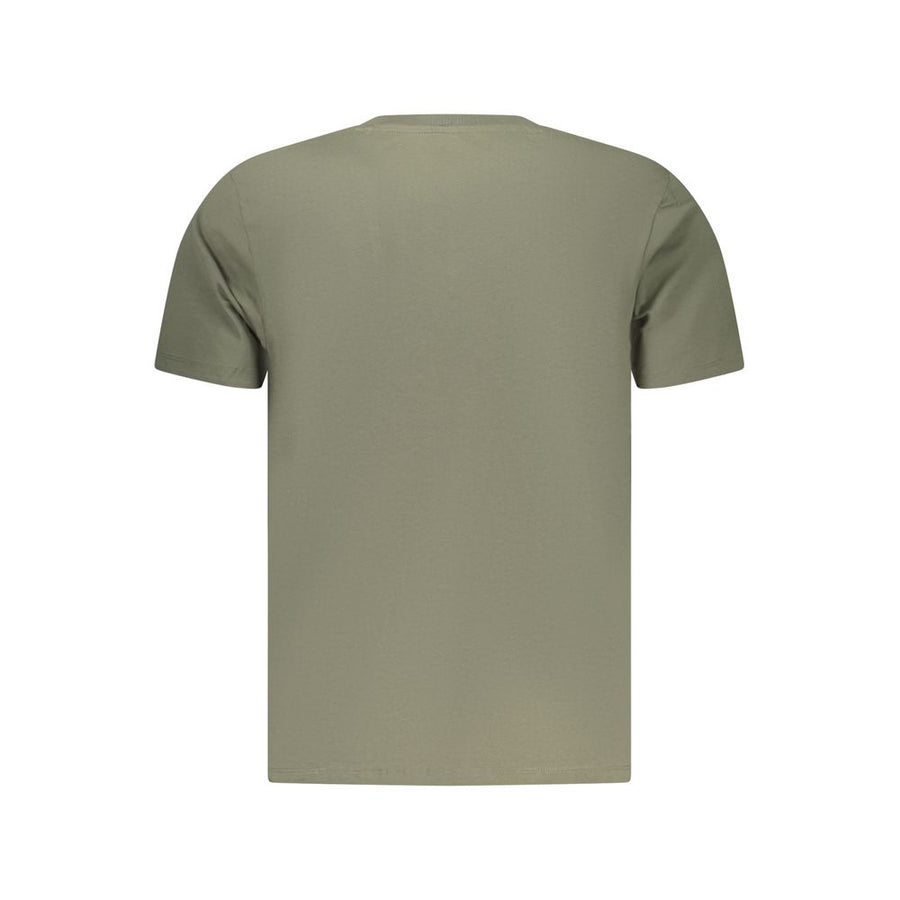 Men's Pepe Jeans Green Cotton T-Shirt