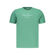 Pepe Jeans Verde Baumwoll-T-Shirt für Herren