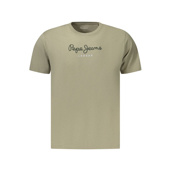 Pepe Jeans Verde Baumwoll-T-Shirt für Herren