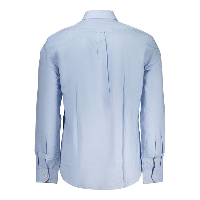 Hugo Boss Azzurro Baumwollhemd für Herren
