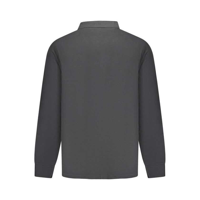 North Sails Schwarzes Herren-Poloshirt aus Baumwolle