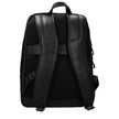 Piquadro Schwarzer Lederrucksack