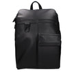 Piquadro Schwarzer Lederrucksack