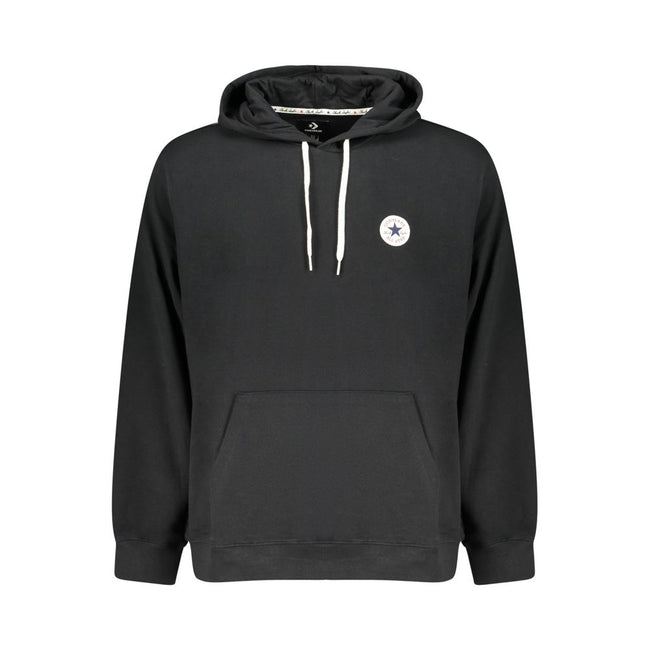 Converse Schwarzer Baumwoll-Sweatshirt