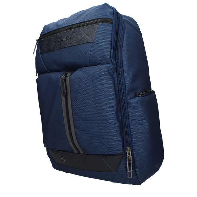 Piquadro Blauer Stoffrucksack