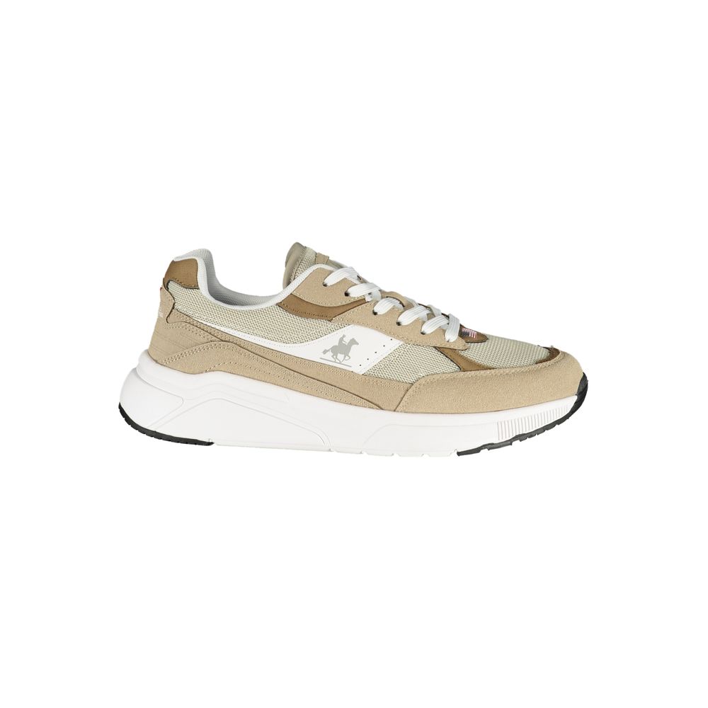 U.S. Grand Polo Beiger Sneaker aus Polyurethan für Herren