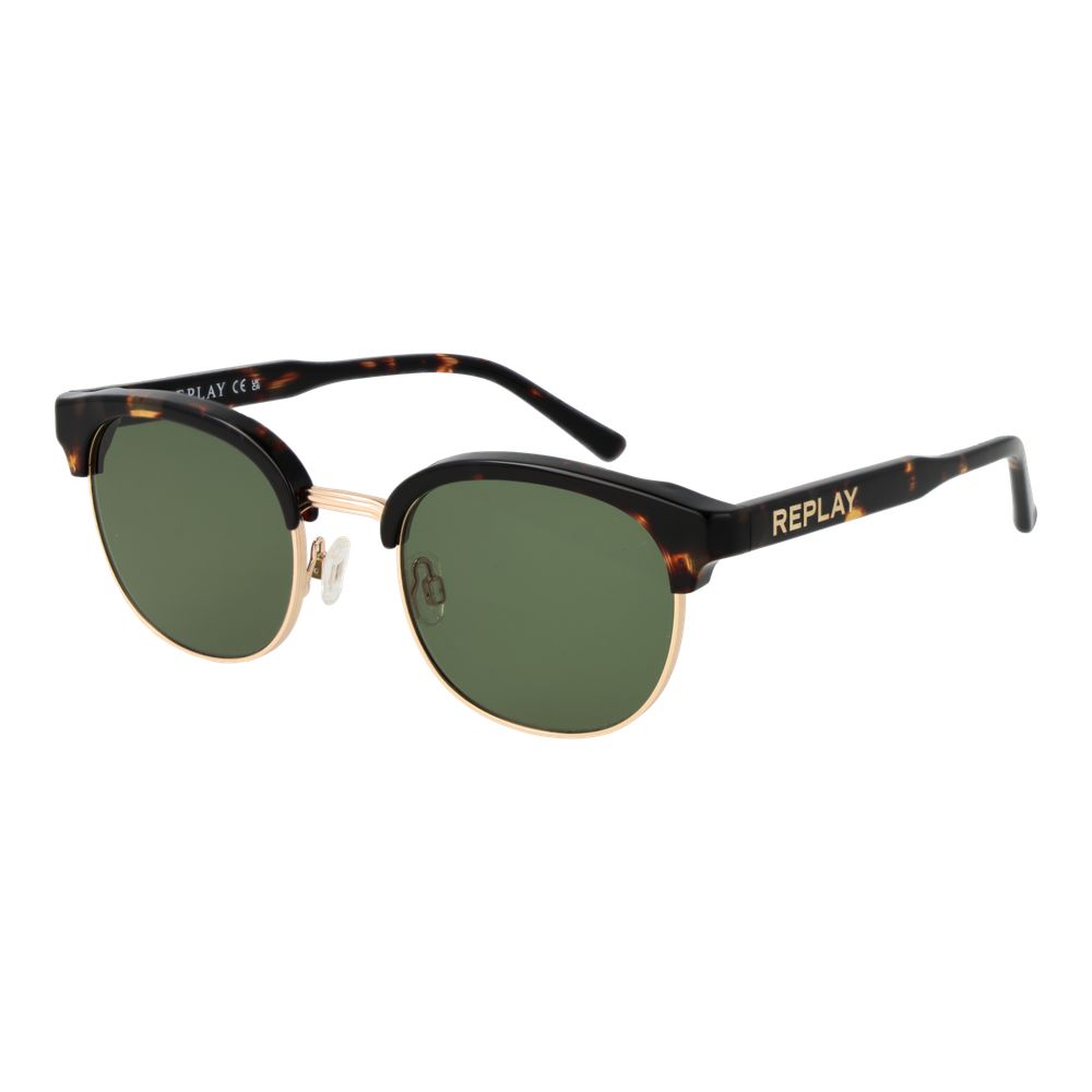 Replay Braune Sonnenbrille aus Metall