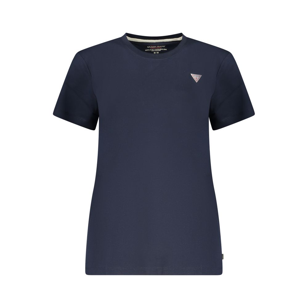 Guess Jeans Women's Blue Cotton T-Shirt