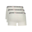 Guess Jeans Weiße Herren-Boxershorts aus Baumwolle
