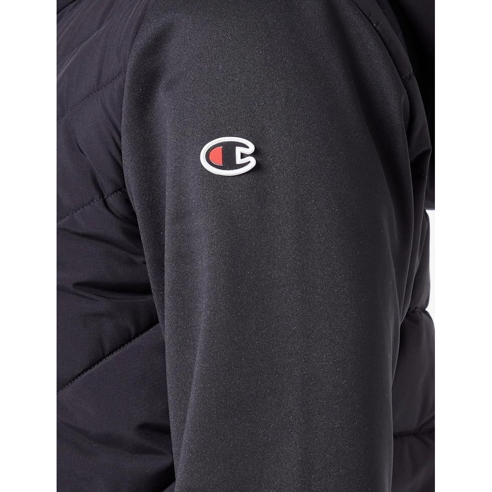Champion Schwarze Shell-Jacke aus Polyester