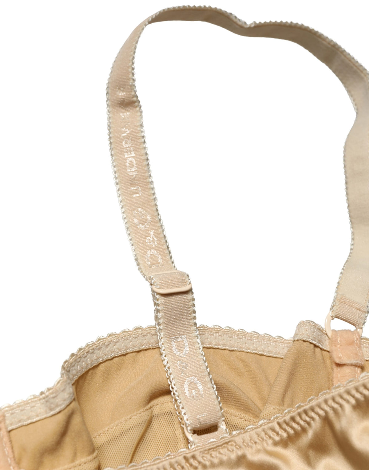 Dolce & Gabbana Beige Half-Padded Underwired Balconette Bra