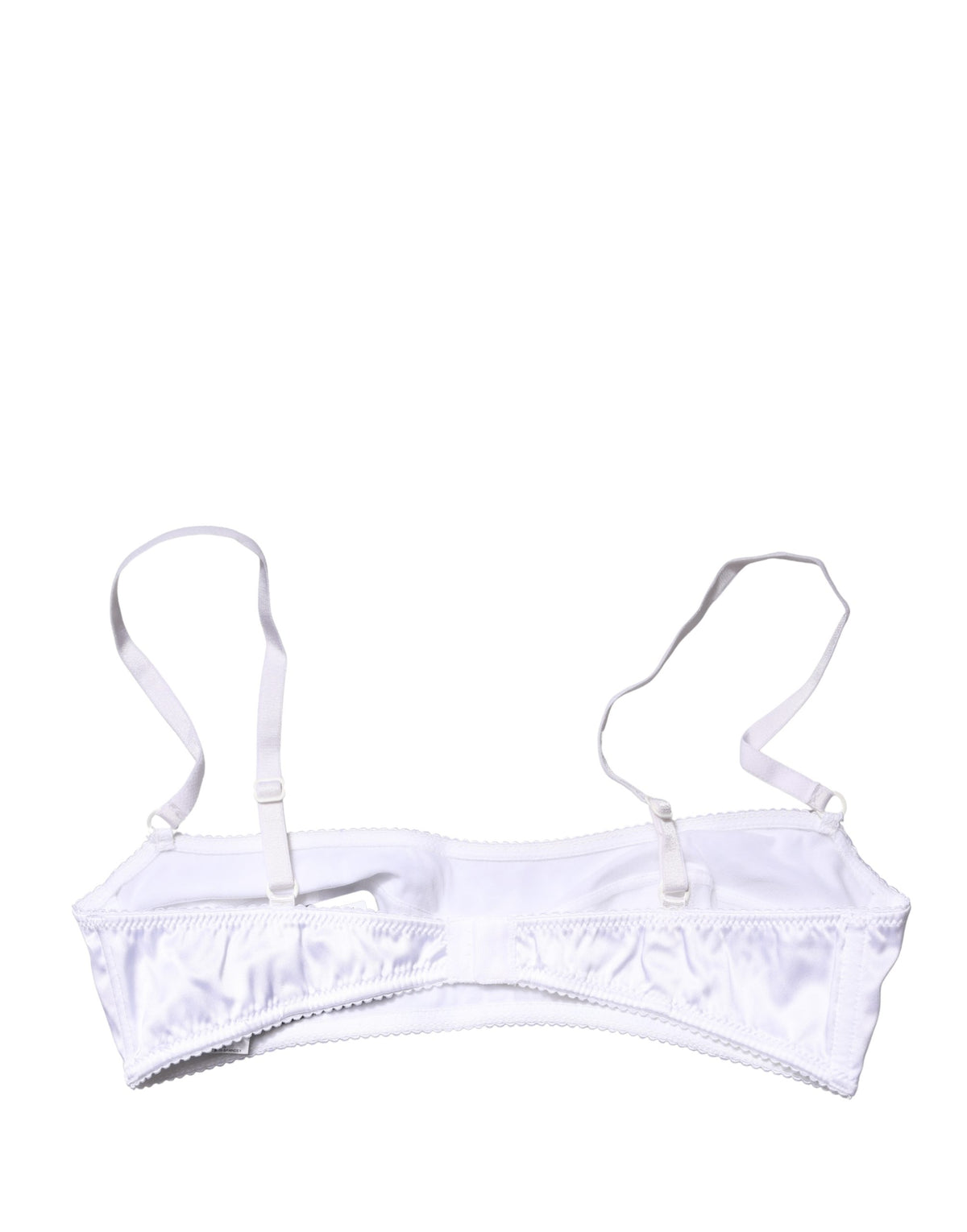 Dolce & Gabbana Weißer Halb-Wattierter Bügel-Balkonette-BH