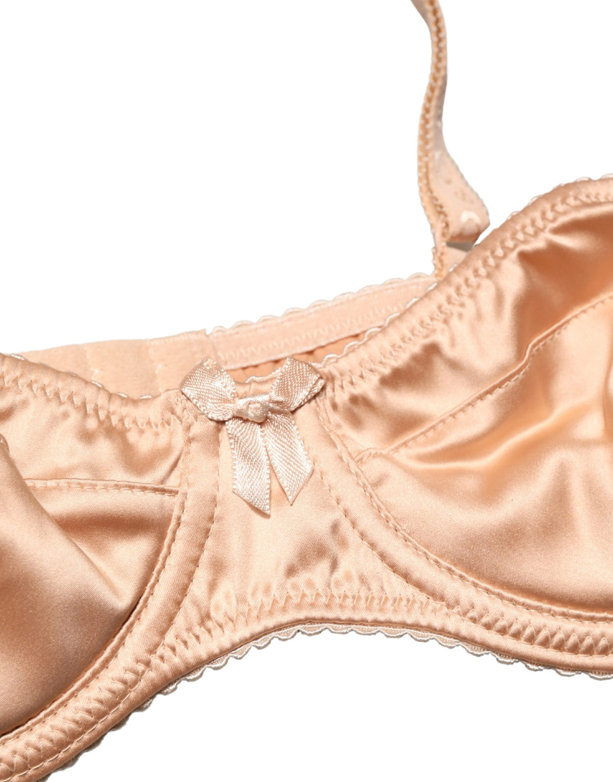 Dolce & Gabbana Beige Halbgepolsterter Bügel-Balkonett-BH