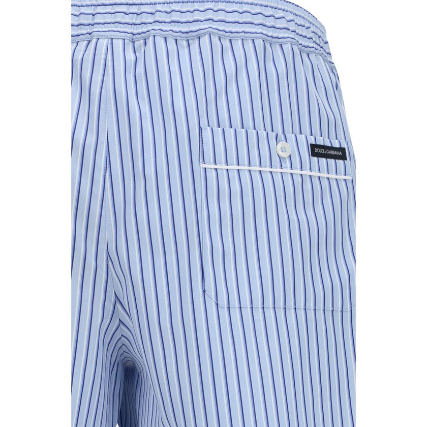 Dolce & Gabbana Mehrfarbige Baumwoll-Bermudashorts