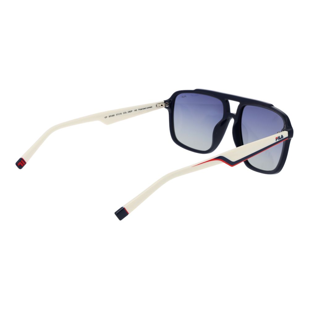 Fila Blaue Sonnenbrille aus Kunststoff