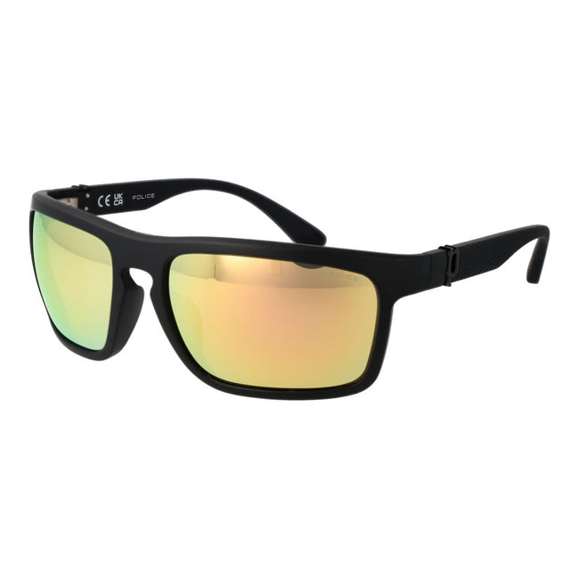 Police Sonnenbrille aus schwarzem Kunststoff