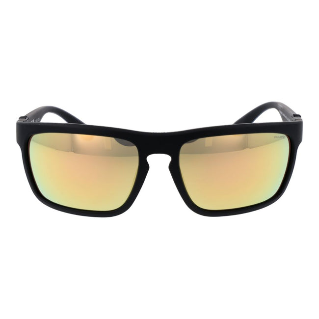 Police Sonnenbrille aus schwarzem Kunststoff
