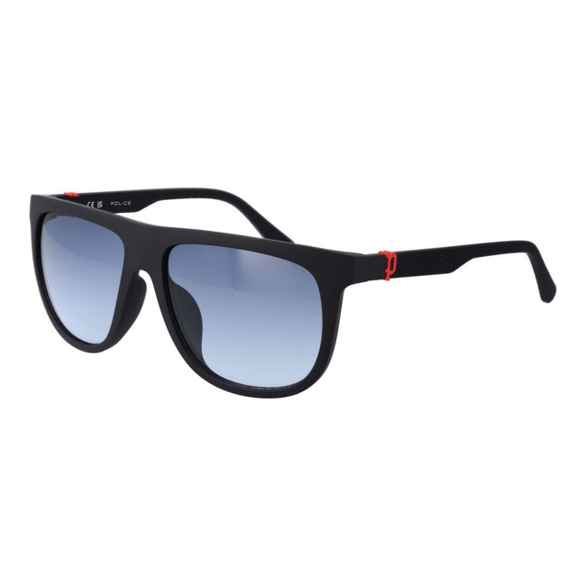Police Sonnenbrille aus schwarzem Kunststoff
