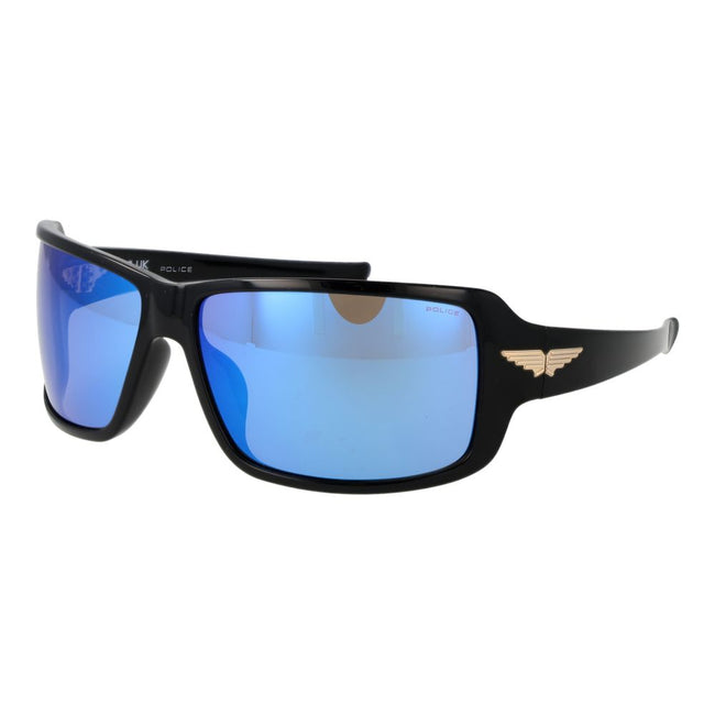 Police schwarze Sonnenbrille aus Kunststoff