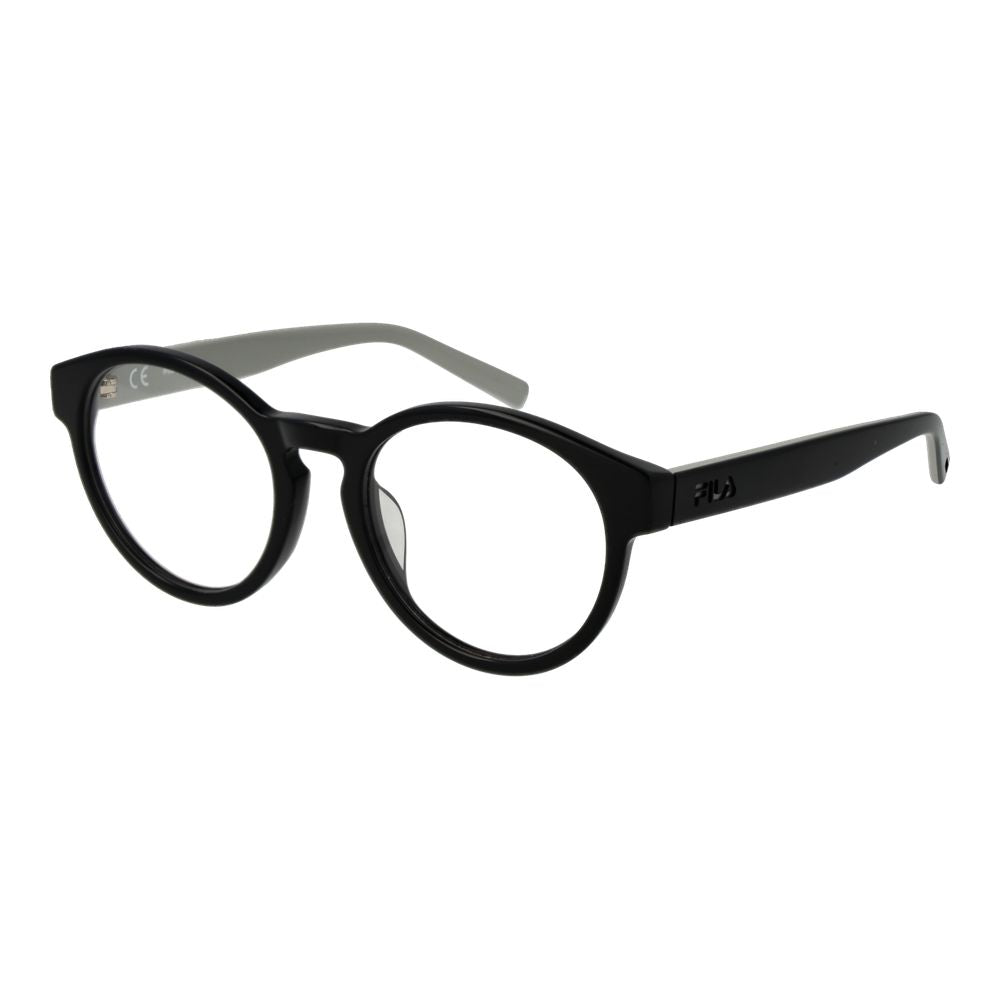 Fila Brille mit schwarzen Cellulose-Acetat-Gestellen