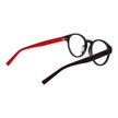 Fila Brille mit schwarzen Cellulose-Acetat-Gestellen