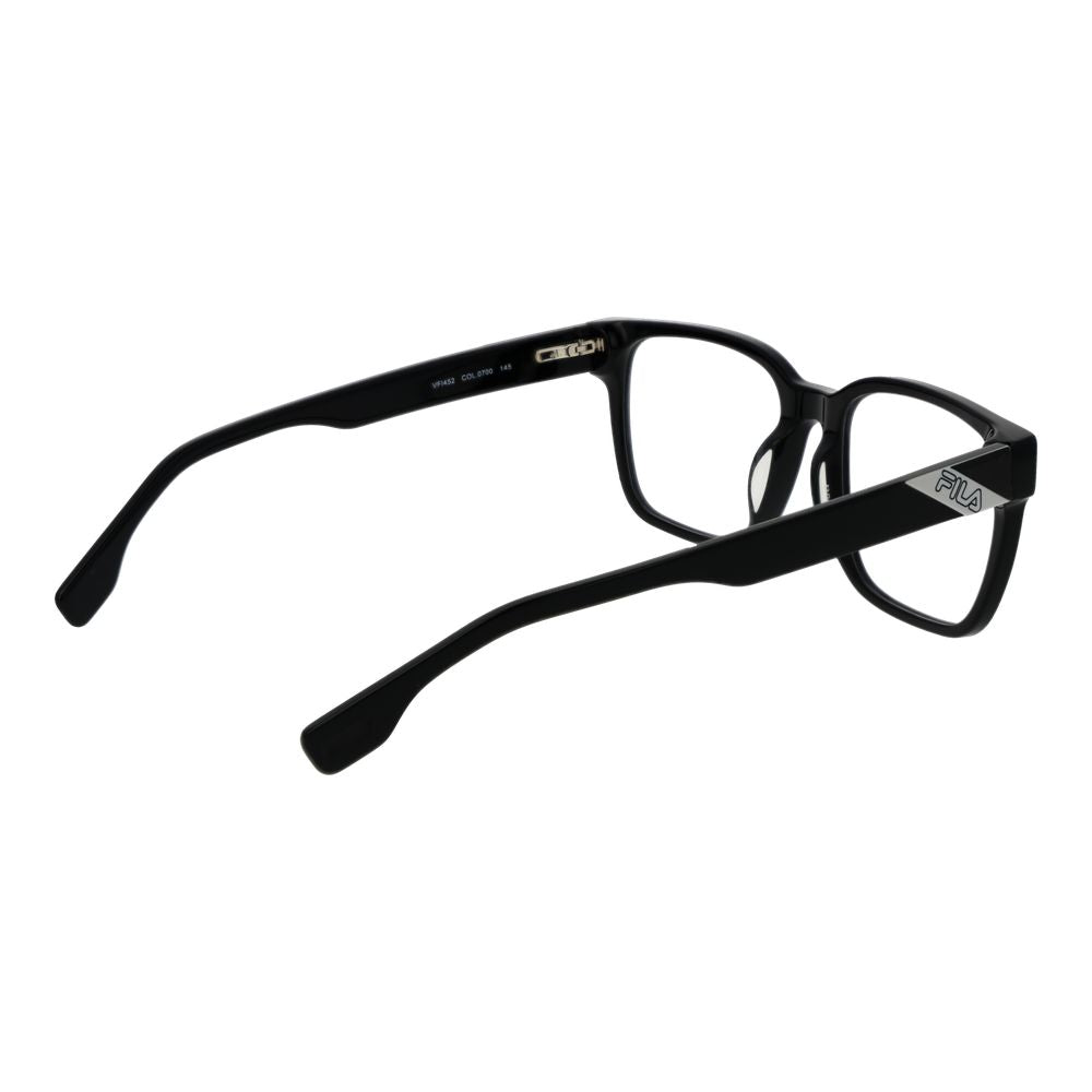 Fila Brille mit schwarzen Cellulose-Acetat-Gestellen